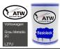 Preview: Volkswagen, Grau Metallic 2C, LZ7U: 500ml Lackdose, von ATW Autoteile West.